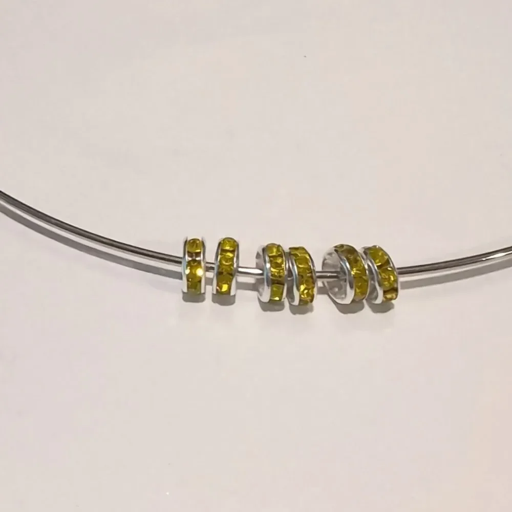 charm yellow 8mm